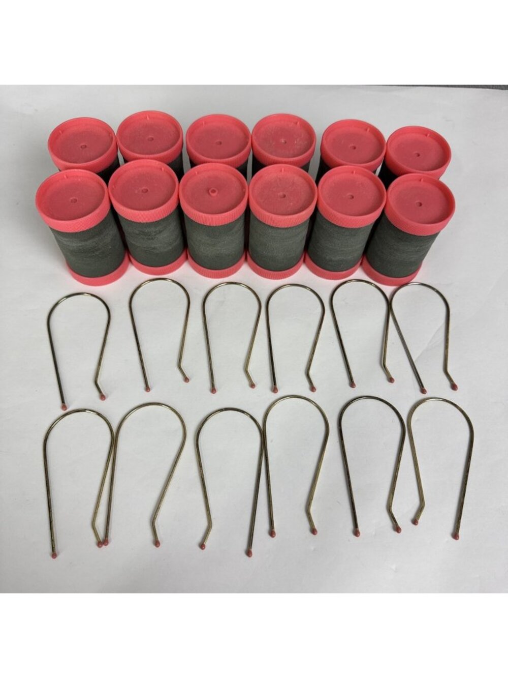 Conair More Big Curls - 12 Replacement Flocked Rollers & 12 Pins CHV12NR